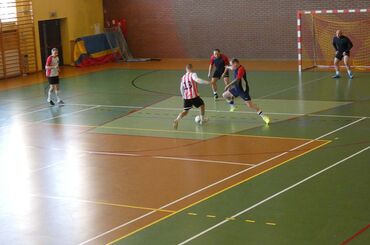 hala sportowa, mecz piłki nożnej